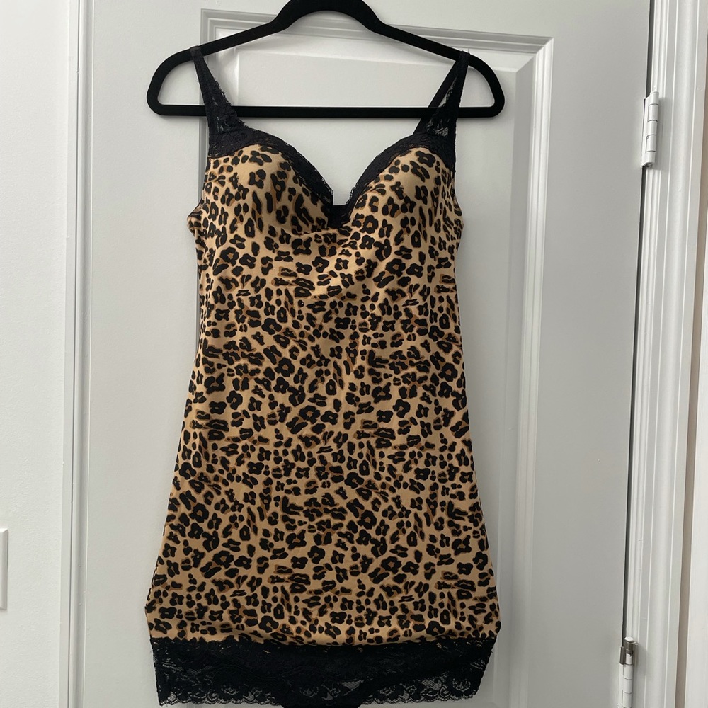 New Marilyn Monroe Leopard Print Slip XL